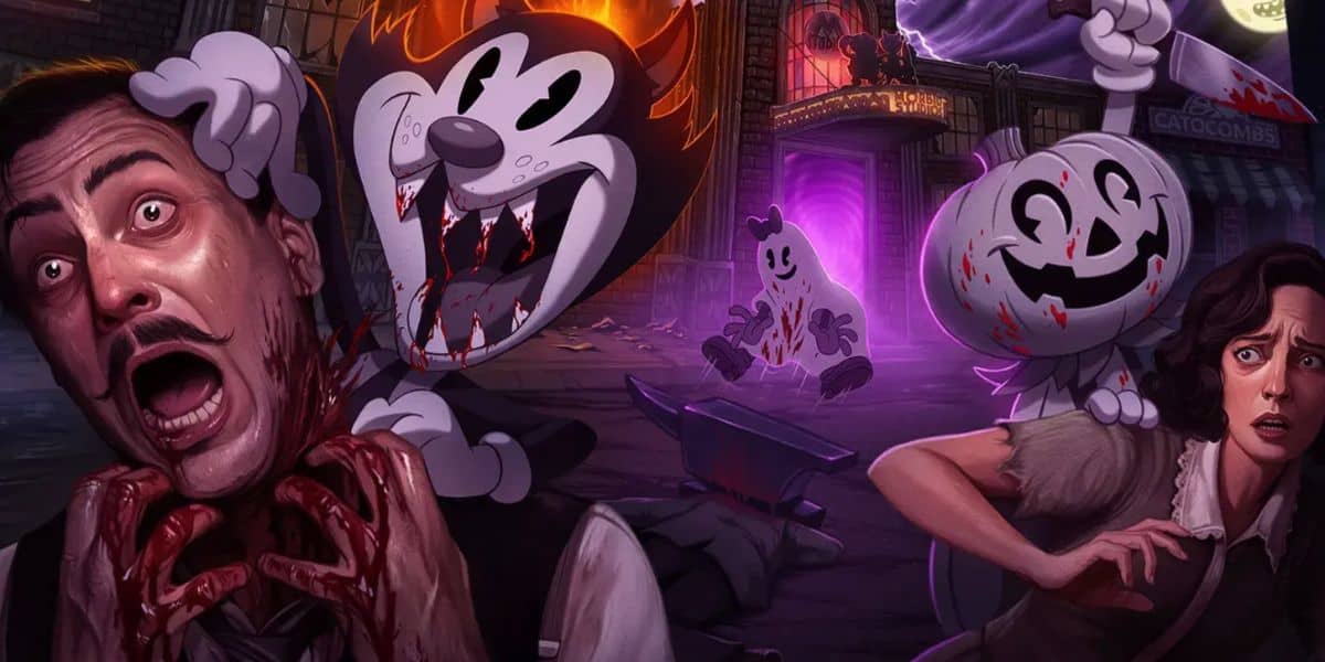 promotional image for Knott's Scary Farm's new 'Inked' Haunted House 2026