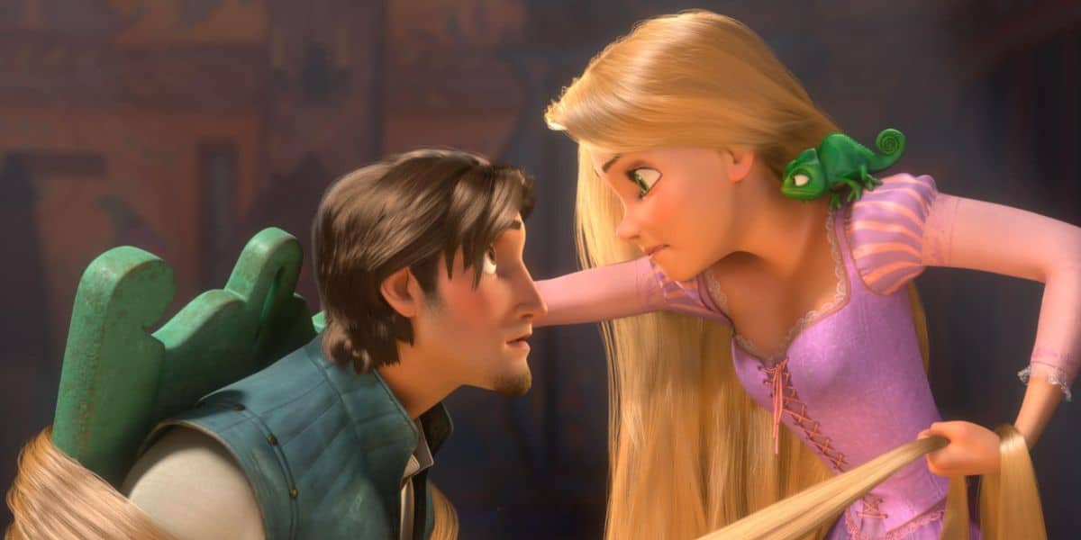 Rapunzel and Flynn Rider in 'Tangled' (2010)