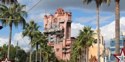 the Twilight Zone Tower of Terror at Christmastime