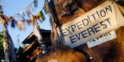 Expedition Everest sign at Animal Kingdom
