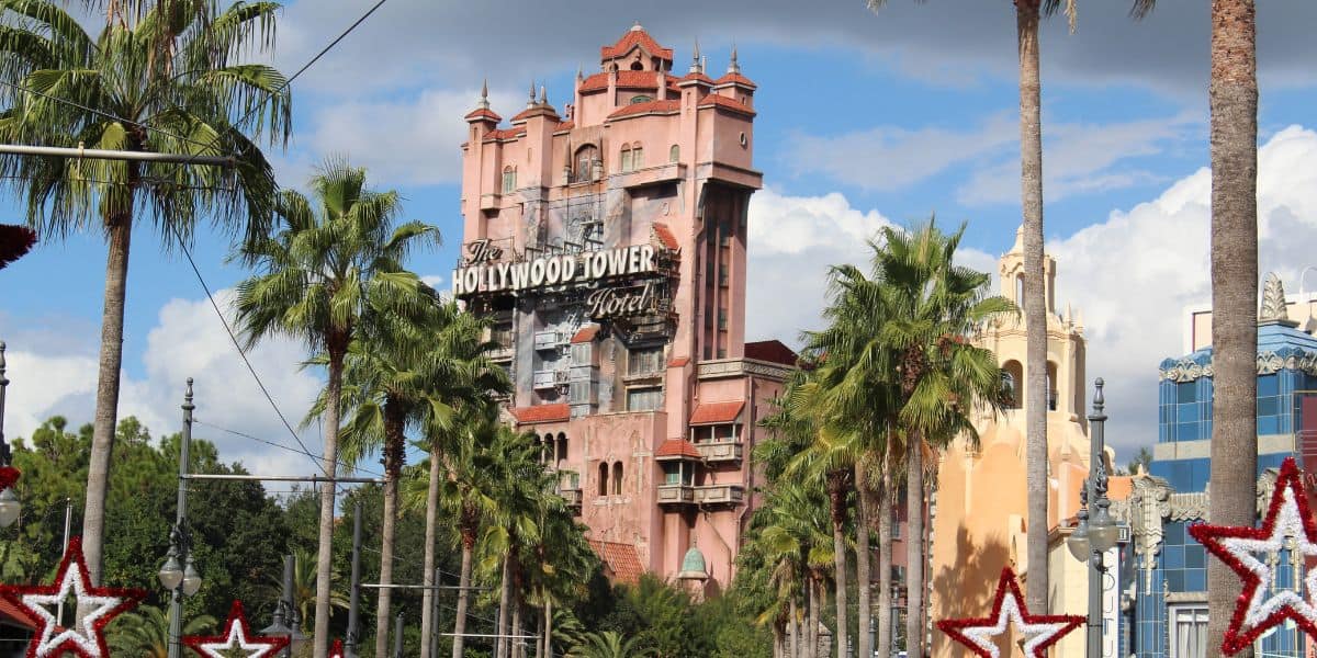 The Twilight Zone Tower of Terror at Disney’s Hollywood Studios.