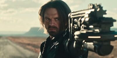 Bucky Barnes aims a gun in Marvel's 'Thunderbolts'