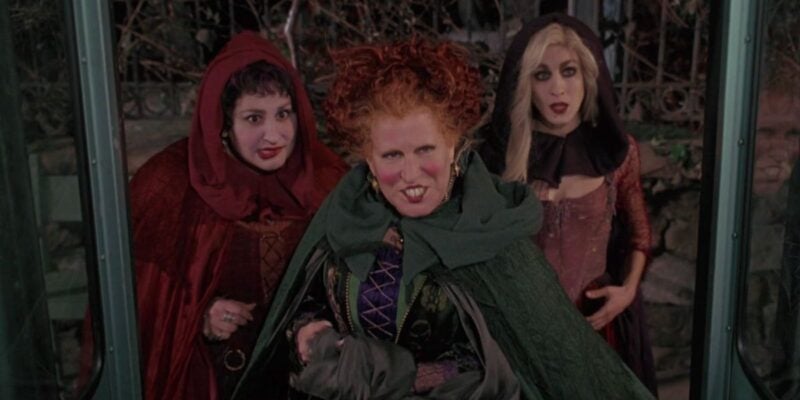 The Sanderson sisters in 'Hocus Pocus' (1993)