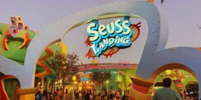 entrance to Seuss Landing in Islands of Adventure at Universal Orlando Resort