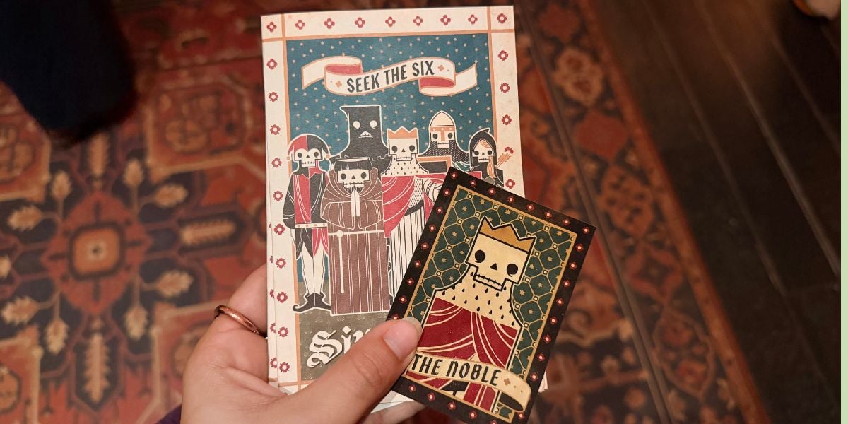 The Noble character card from Seek the Six, available as a freebie at Six Ravens.
